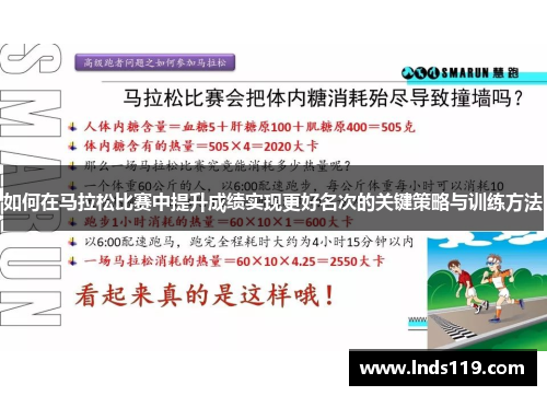 如何在马拉松比赛中提升成绩实现更好名次的关键策略与训练方法
